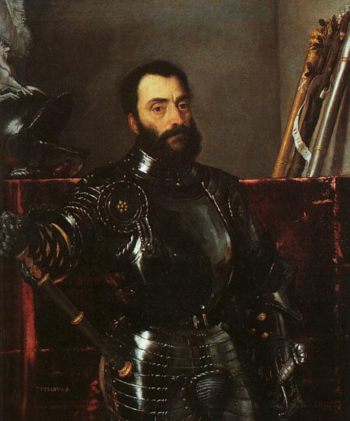  Titian Portrait of Francesco Maria della Rovere oil painting picture